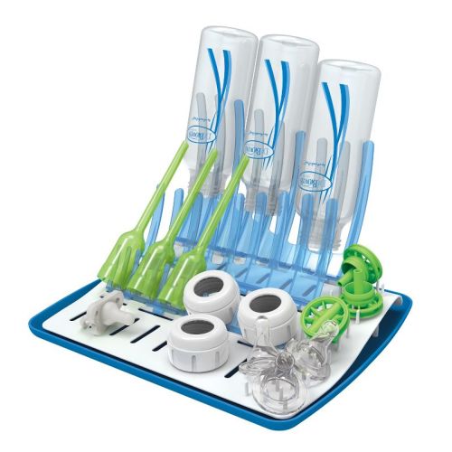 Dr. Brown's Folding Baby Bottle Drying Rack For Space-saving Easy Storage