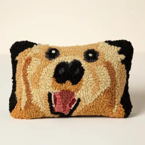 Dog Face Pillow