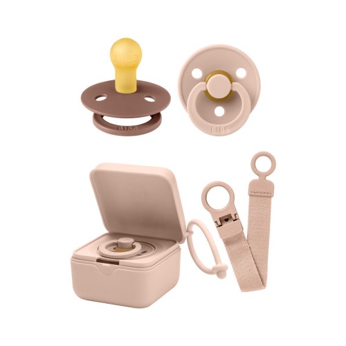 Pacifer, Pacifier Box & Pacifier Clip Set