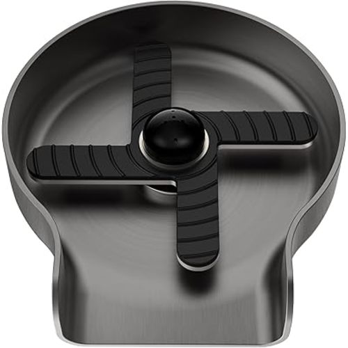 HGN Stainless Steel Glass Rinser for Kitchen Sinks,Metal Washer, Kitchen Sink Cup Rinser,Kitchen Sink Accessories (Grey)