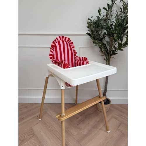 Raspberry Ripple Cushion Cover | Ikea Antilop cushion cover | cushion cover for highchair | high chair cushion cover | Ikea high chair |