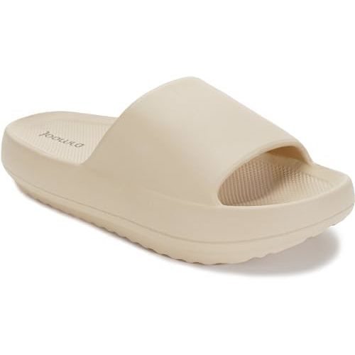 Joomra Arch Support Slides for Women and Men Recovery Sandals Plantar Fasciitis Slippers | Pain Relief Cushion Thick Sole
