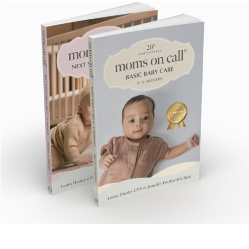 Moms on Call 2 Book Bundle | Basic Baby Care & Next Steps Baby Care 0 Months-15 Months | Parenting Set | 20th Anniversary Editions