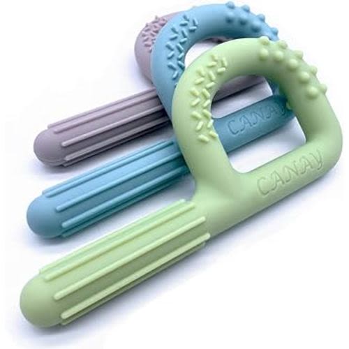 Hand-Held Sensory Chew Toys for Autistic Children, Chew Sticks fo Kids, Alt. to Chew Necklaces for Sensory Kids, Oral Motor Stimulation, ADHD, SPD (Medium Firm - Normal Chewers)