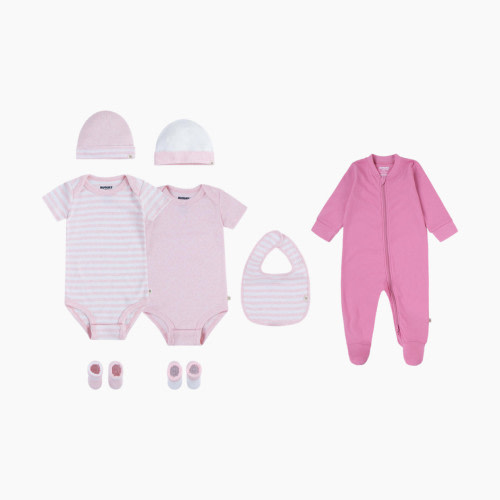 Huggies 8-Pack Gift Box Set - Light Pink Heather, 0-6 M