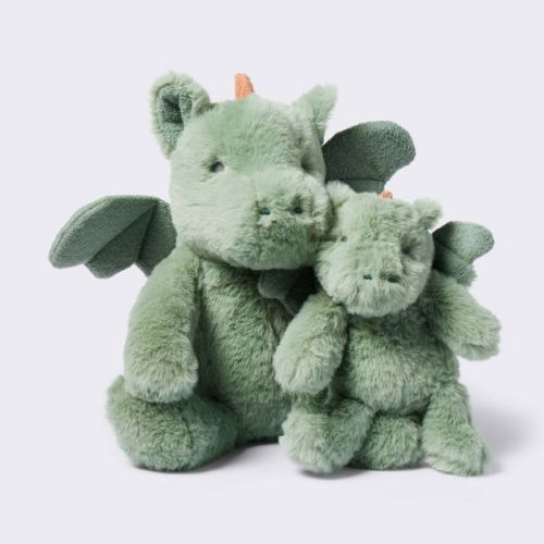 Plush Animal With Mini Plush - Dragon - Cloud Island™