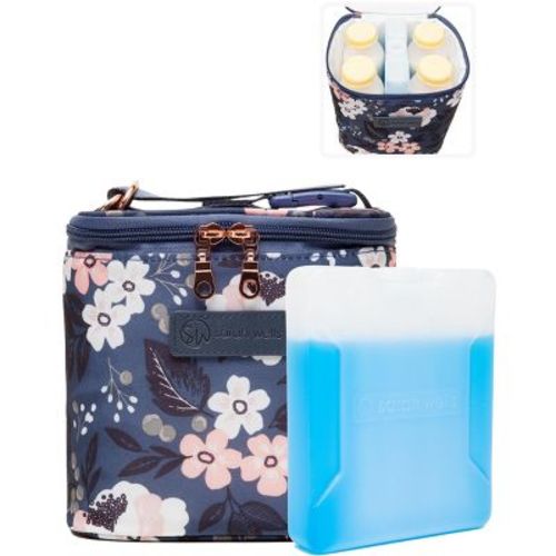 Sarah Wells Cold Gold Breastmilk Cooler – Insulated Milk Storage & Ice Pack – Machine Washable for Moms Le Floral