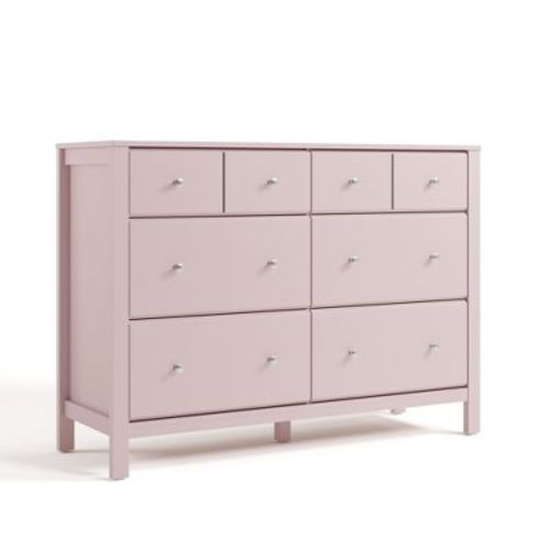 Storkcraft Horizon 6 Drawer Dresser Blush