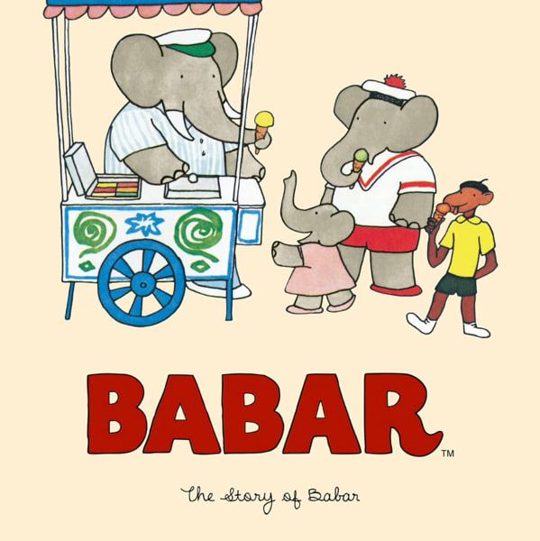 Babar Ice Cream Stall Children's Poster | Poster Store US
