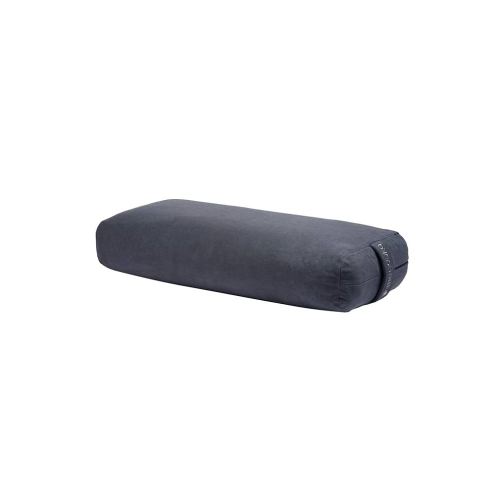 Manduka enlight Bolster Pillow - Yoga Pillow with Machine Washable Microfiber Cover, Curved Design for Optimal Workout and Meditation Support, Yoga and Pilates Equipment