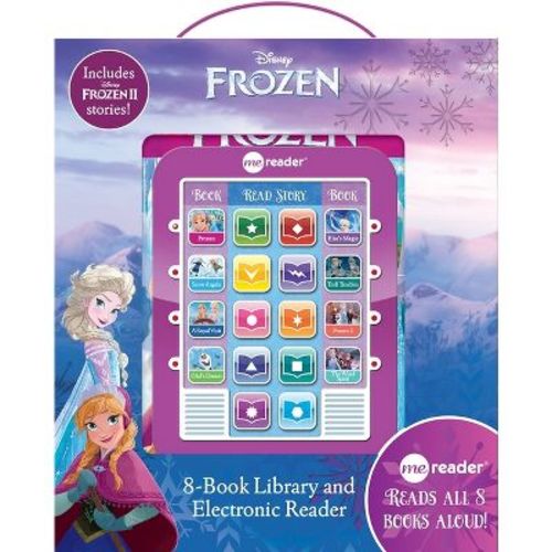 Pi Kids Frozen and Frozen II Electronic Me Reader and 8-Book Library Boxed Set