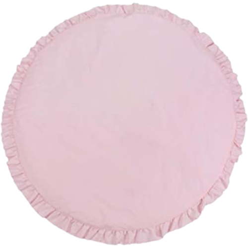 PEACNNG Baby Round Play Mat Baby Lace Round Play Mat Play Mat Baby Kids Play Mat Non-Slip Round Blanket Baby Floor Crawling Mat Game Blanket Nursery Rug Home