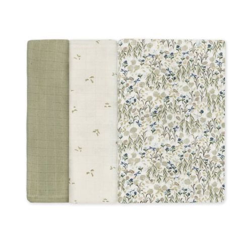 Organic Baby Muslin Squares 3 Pack | Snuggle Bugz | Canada's Baby Store