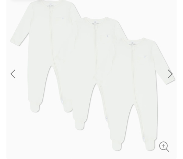 Clever Zip Baby Pajamas | Baby Sleepwear | MORI US