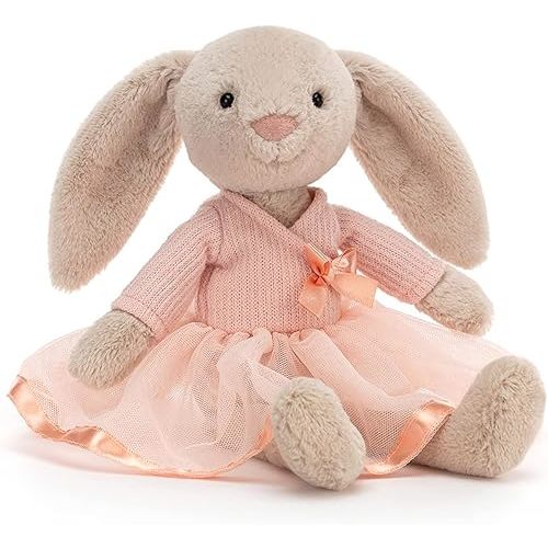 Jellycat Lottie Bunny Ballet Stuffed Animal, 11 inches | Rabbit & Bunny Plush Toy | Classic Children's Gift