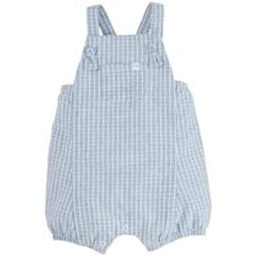 Mud Pie baby-boys Mud Pie Children's Blue Stripe Romper