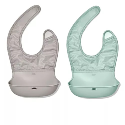 Tot Roll-Up Bib - 2 Pack