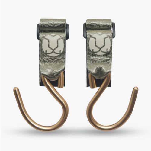 HuHu Essential Stroller Hooks / Outdoorsy Sage