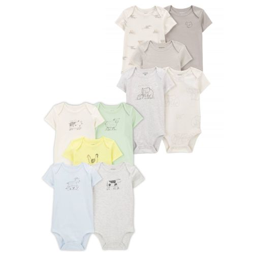 Baby 10-Pack Short-Sleeve Bodysuits | Carter's