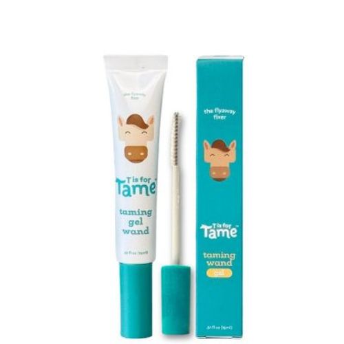 T is for Tame - Taming Gel Wand, Natural Flyaway Tamer for Kids & Adults, Smooths Baby Hairs, Frizz & Static – Alcohol-Free, Vegan, 0.5 fl oz
