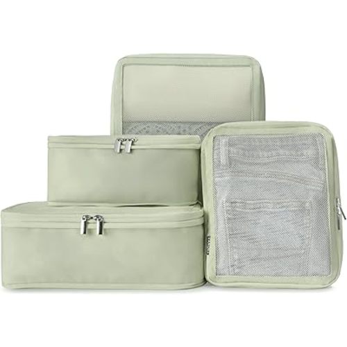 Vandel Space-Saving Compression Packing Cubes for Women, Men, Compressible Carry On Suit Case Organizer Luggage Packing Cubes for Travel Organizer Bags for Luggage and Backpacks, Suitcase Cube