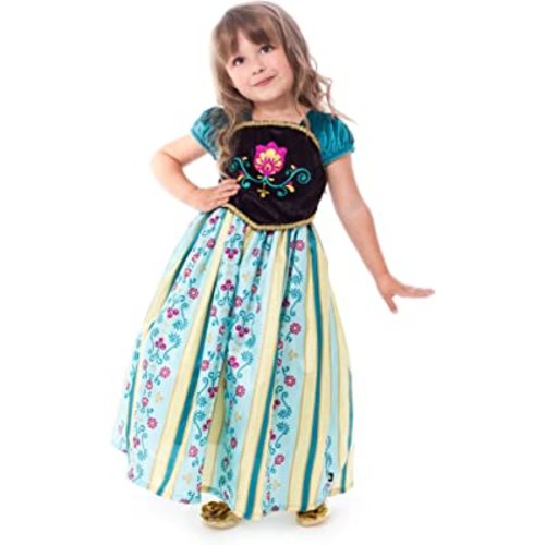 Little Adventures Alpine Princess Coronation Dress Up Costume (Small Age 1-3)
