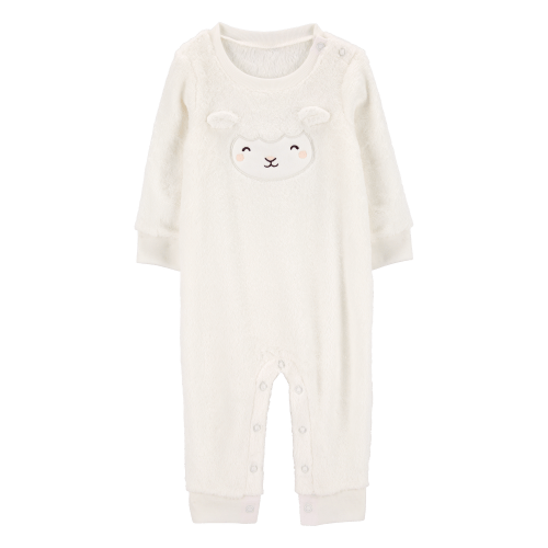 Baby Sheep Fuzzy Jumpsuit - Carter's | Carter's