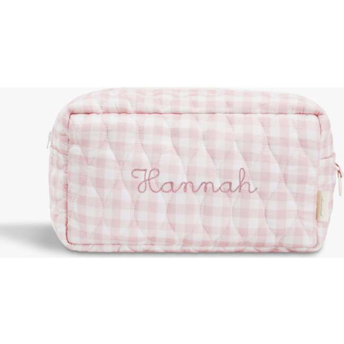 Toiletry Pouch - Pink Gingham