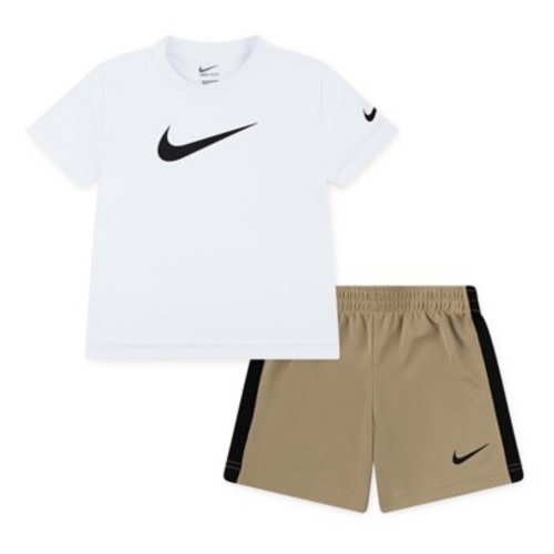Baby Nike Swoosh T-Shirt and Shorts Set | SCHEELS.com