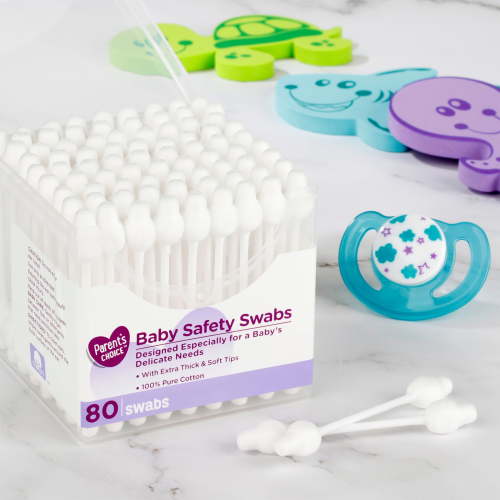 Parent's Choice Baby Safety Swabs, 80 Count