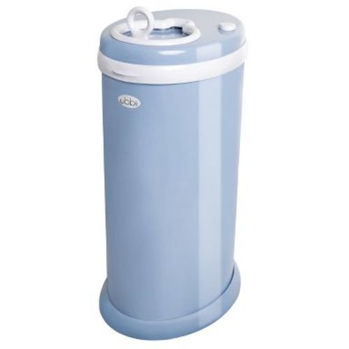 Ubbi Stainless Steel Diaper Pail - Cloud Blue