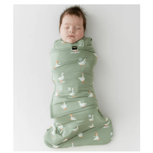 Sleep Swaddle in Silly Goose