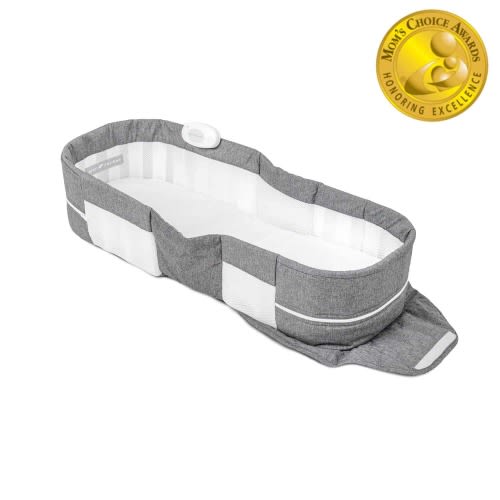 Snuggle Nest™ Harmony Portable Infant Lounger - Charcoal Tweed