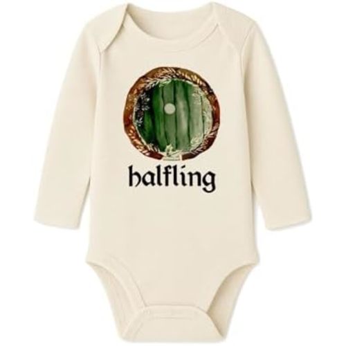 Halfling Bodysuit - 100% Cotton -Cream Color