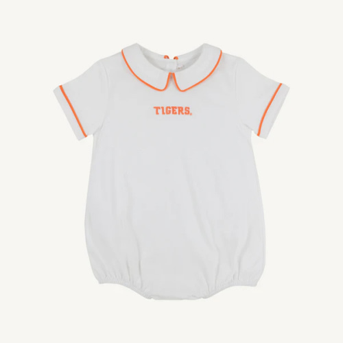 Clemson Short Sleeve Biltmore Bubble - Worth Avenue White