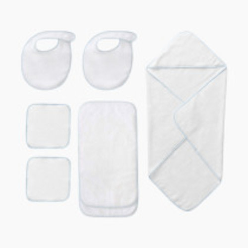 Weezie Baby Shower Bundle - Blue Gingham, 7