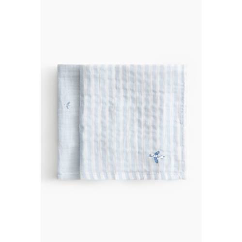 2-PACK MUSLIN CLOTHS