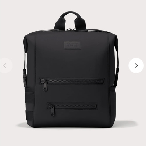 Indi Diaper Backpack in Onyx, Large