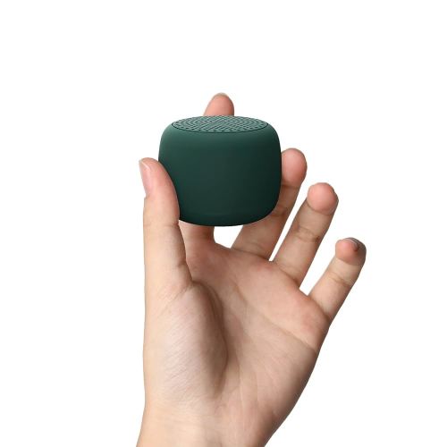 Babelio White Noise Sound Machine for Adults Kids Baby, Mini, 15 Non-looping Sounds, Timer, Memory Function, Easy to Pocket and Travel Green
