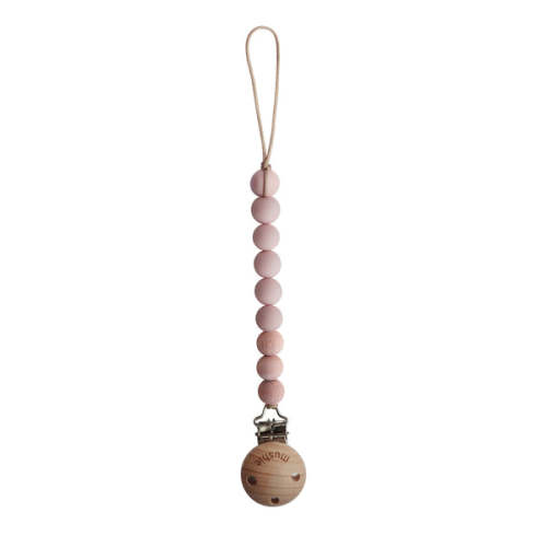 Mushie Baby Pacifier Clip | Cleo