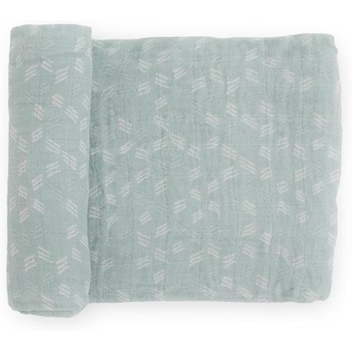 Little Unicorn Premium Cotton Swaddle Baby Blanket | Breathable Fabric | for swaddling, Play, Nursing & More (Misty Field)