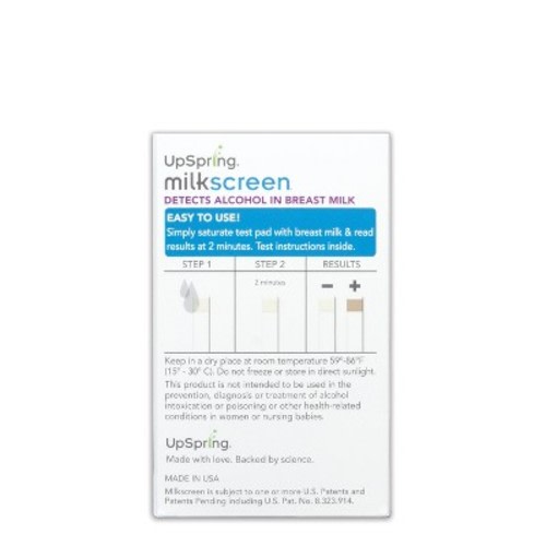 UpSpring Milkscreen Breastfeeding for Alcohol Test Strips - 20ct