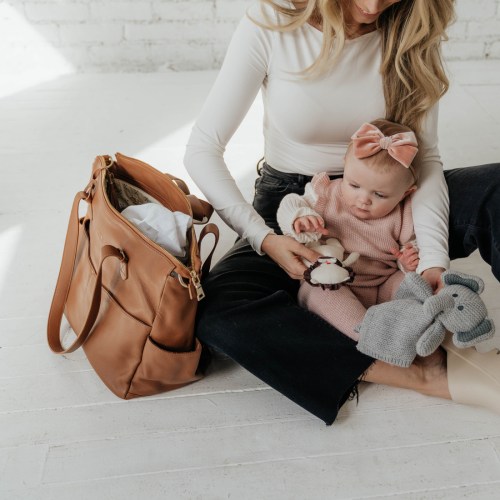 Elkie & Co. I Aberdeen Backpack Purse I Vegan Leather Diaper Bag