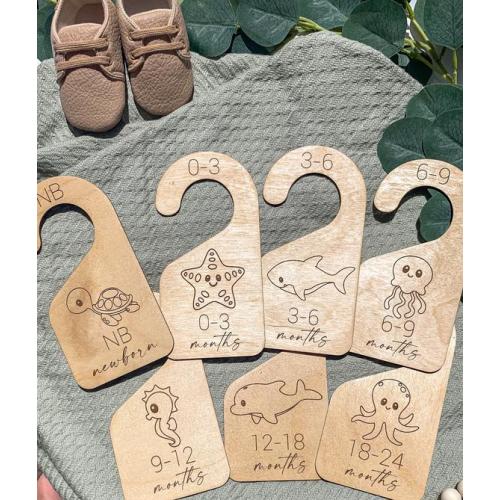 Sea Nursery Baby Closet Dividers Closet Divider Wooden - Etsy