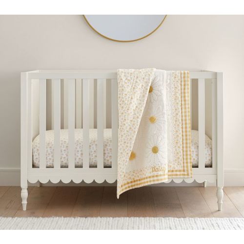 Dandy Daisy Organic Crib Fitted Sheet