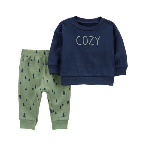 Carter's Child of Mine Baby Boy Outfit Set, 2-Piece, Sizes 0/3-24 Months