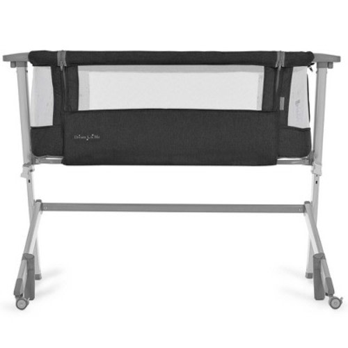 Dream On Me JPMA Certified Skylar Portable Bassinet & Bedside Sleeper, Black