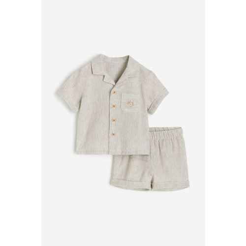 2-piece Linen-blend Set