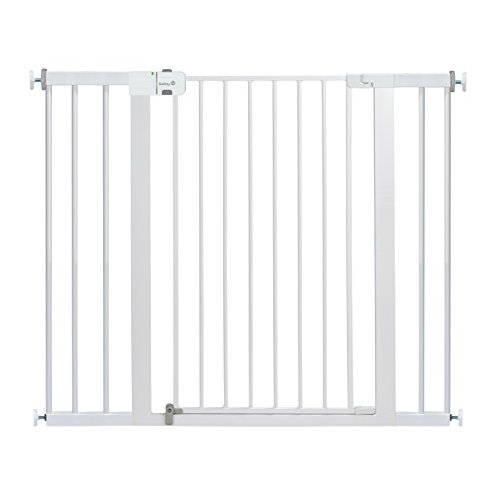 Safety 1st Extra Wide Baby Gate with Door: Premium Child Safety, Extra Tall Gate for Doorways, Dog Gates, Easy Installation, 36" Tall & Wide, Fits 29"-47"