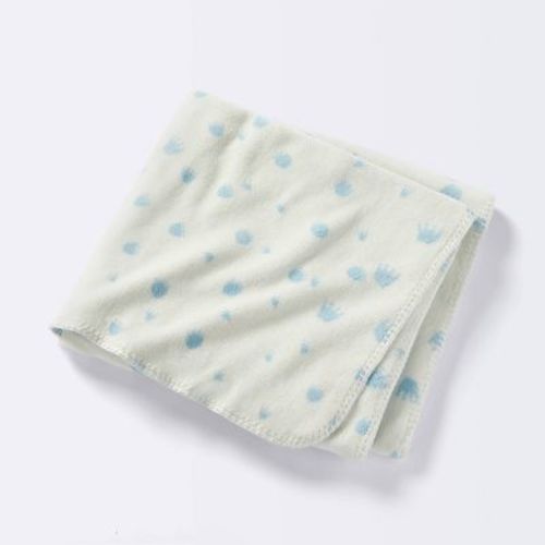 Plush Baby Blanket - Dinosaur Footprint - Cloud Island™